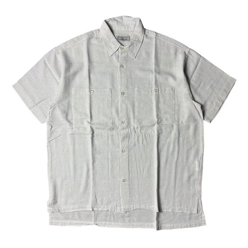 Wednesday Basic Double Pocket Stripe Shirt photo 1
