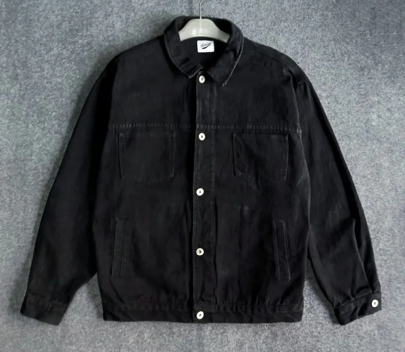 Jaket Denim Jeans Hitam Partimento photo 1