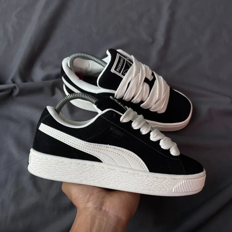 Puma Indie Casual Sneakers Wanita white black photo 1