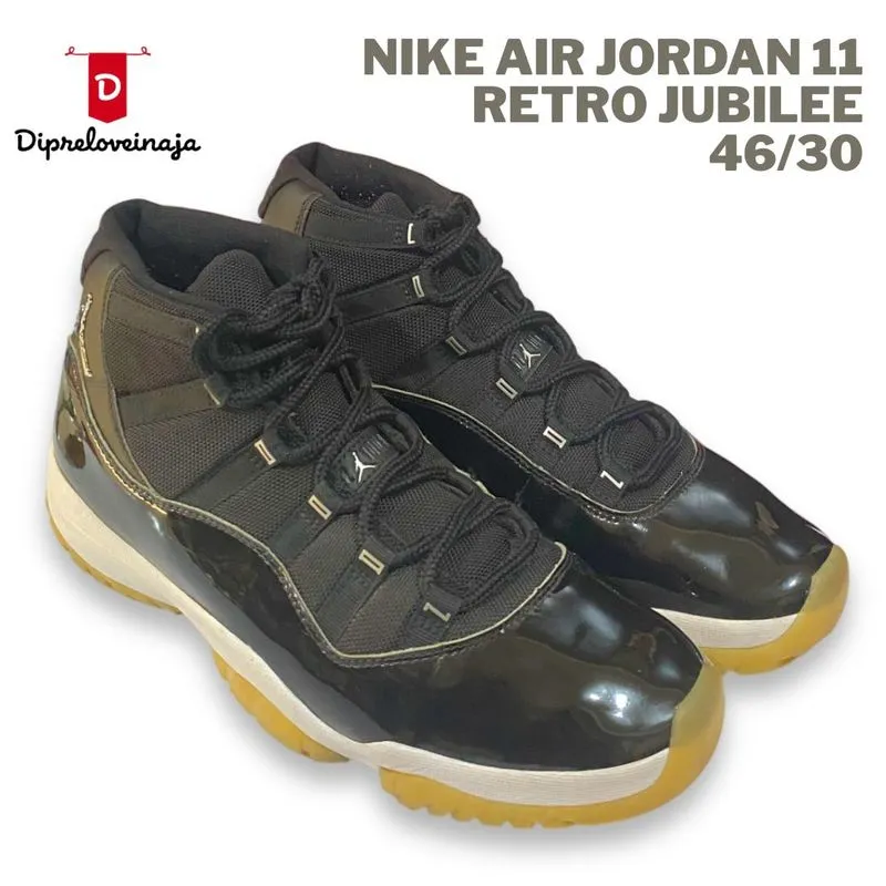 NIKE AIR JORDAN 11 RETRO JUBILEE SIZE 46/30 PRELOVED DPLA047 photo 1