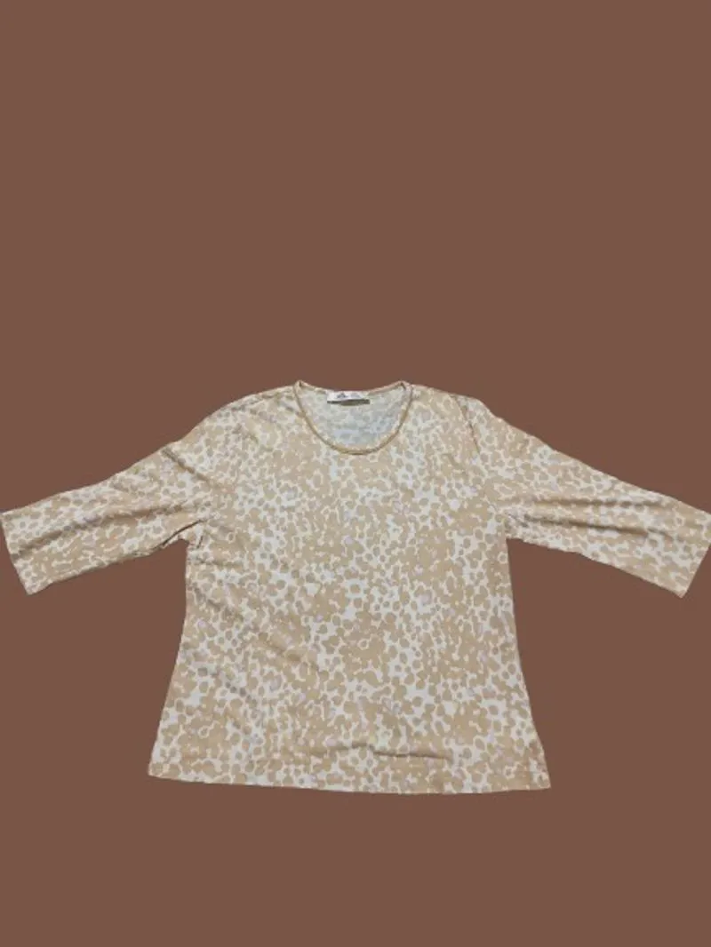 Casual Blouse Wanita white cream photo 1