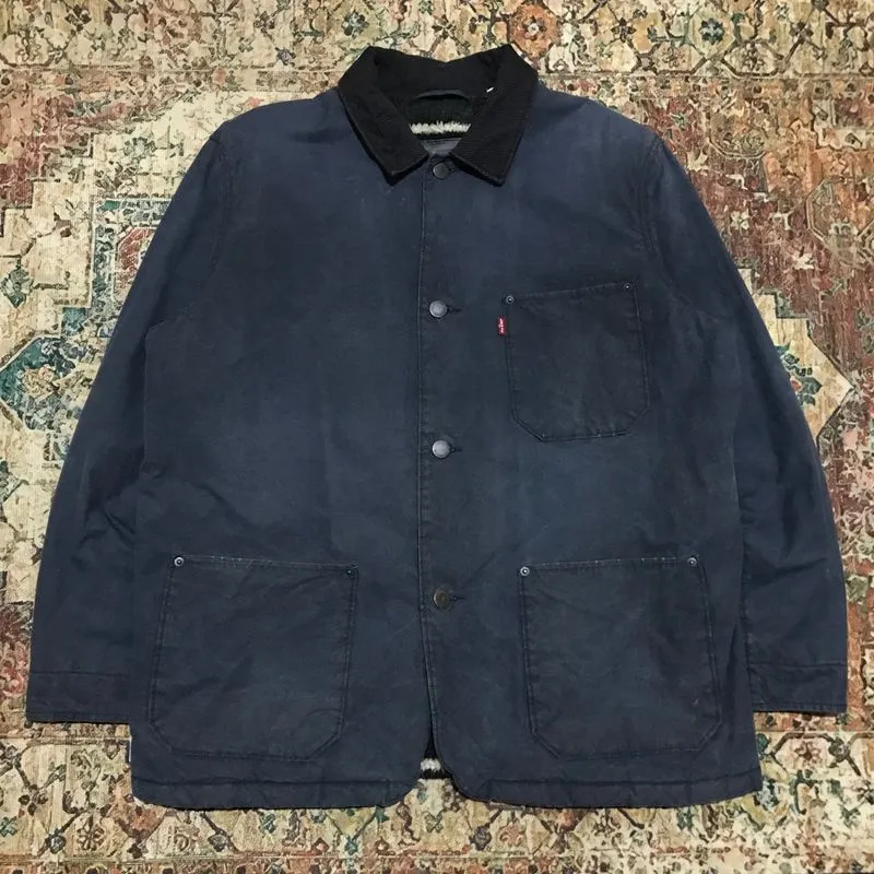 Chore Coat Jacket Levis Halley Stevensons Wax Cotton photo 1