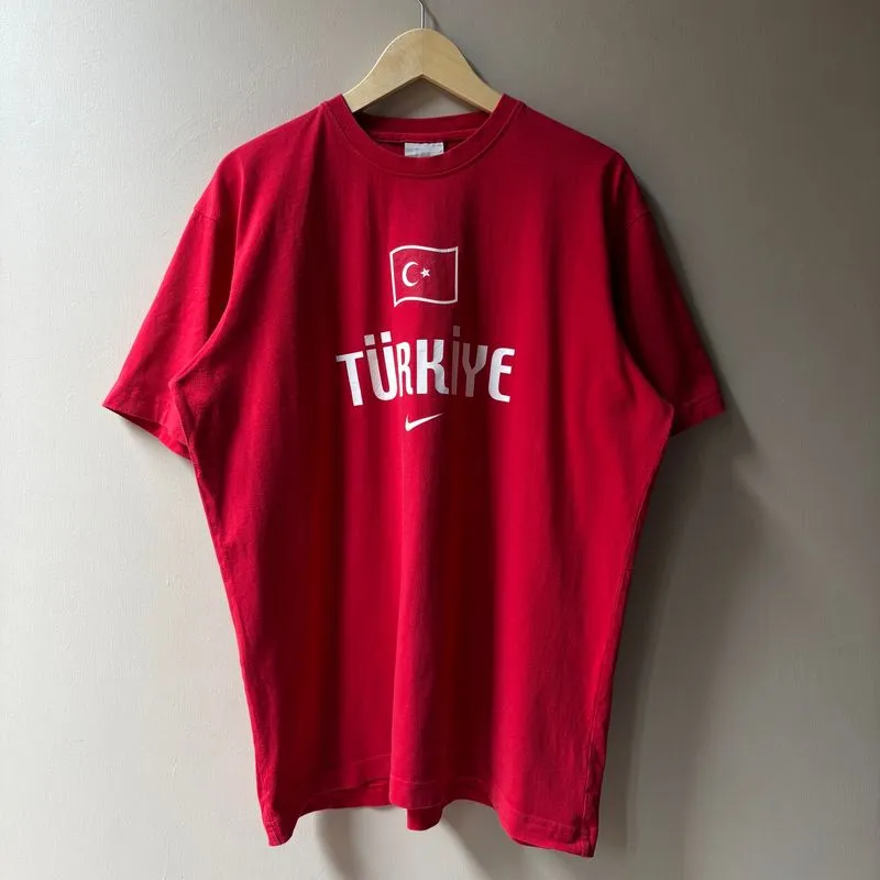 2000s Nike Football Turkiye National Team Bloke Core Tee photo 1