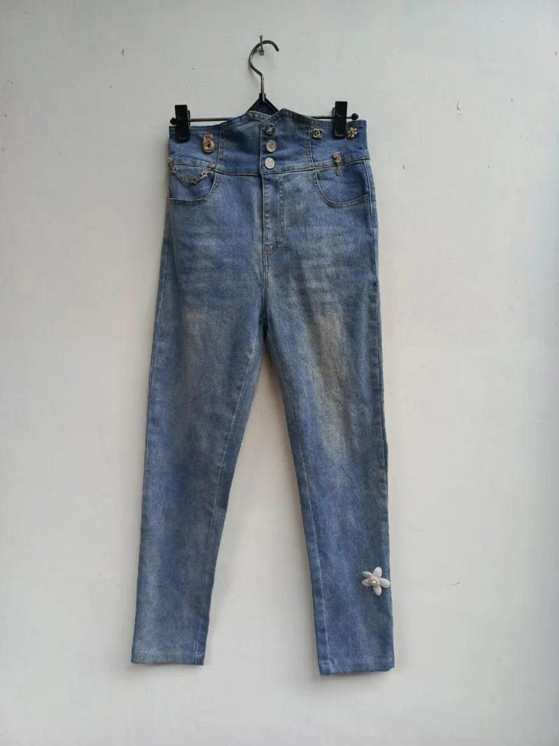 Celana jeans stretch chanel photo 1