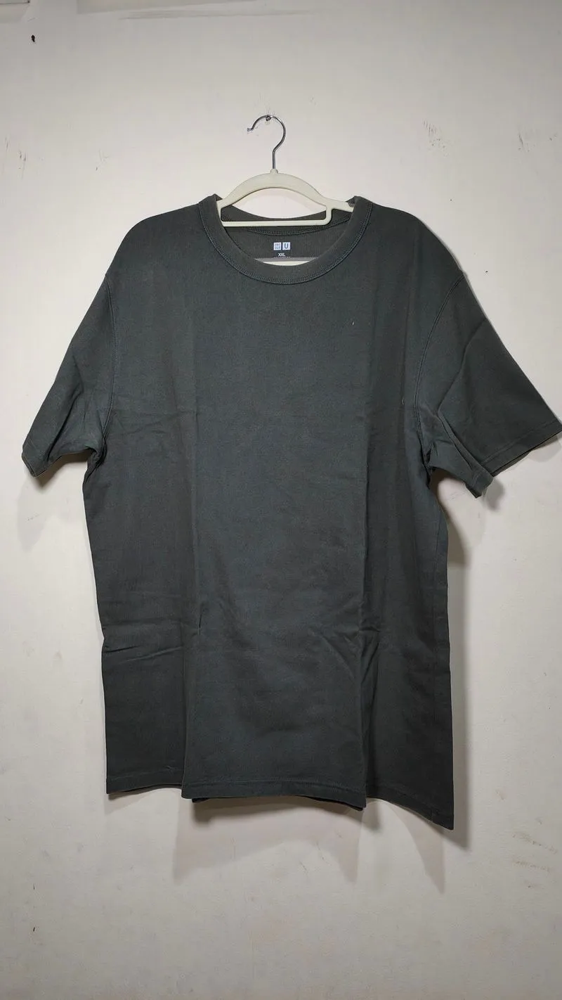 Uniqlo oversized t-shirts, kaos oversized, airism photo 1