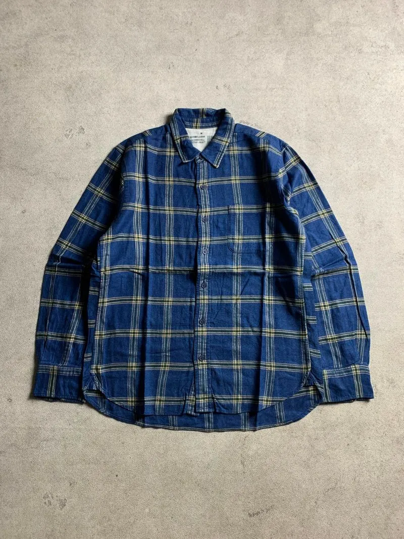 Muji Japan Plaid Flannel Shirt photo 1