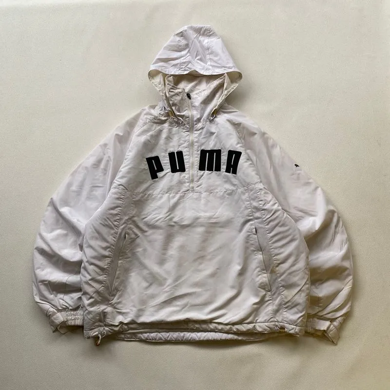 Jaket windbreaker puffer puma halfzip photo 1
