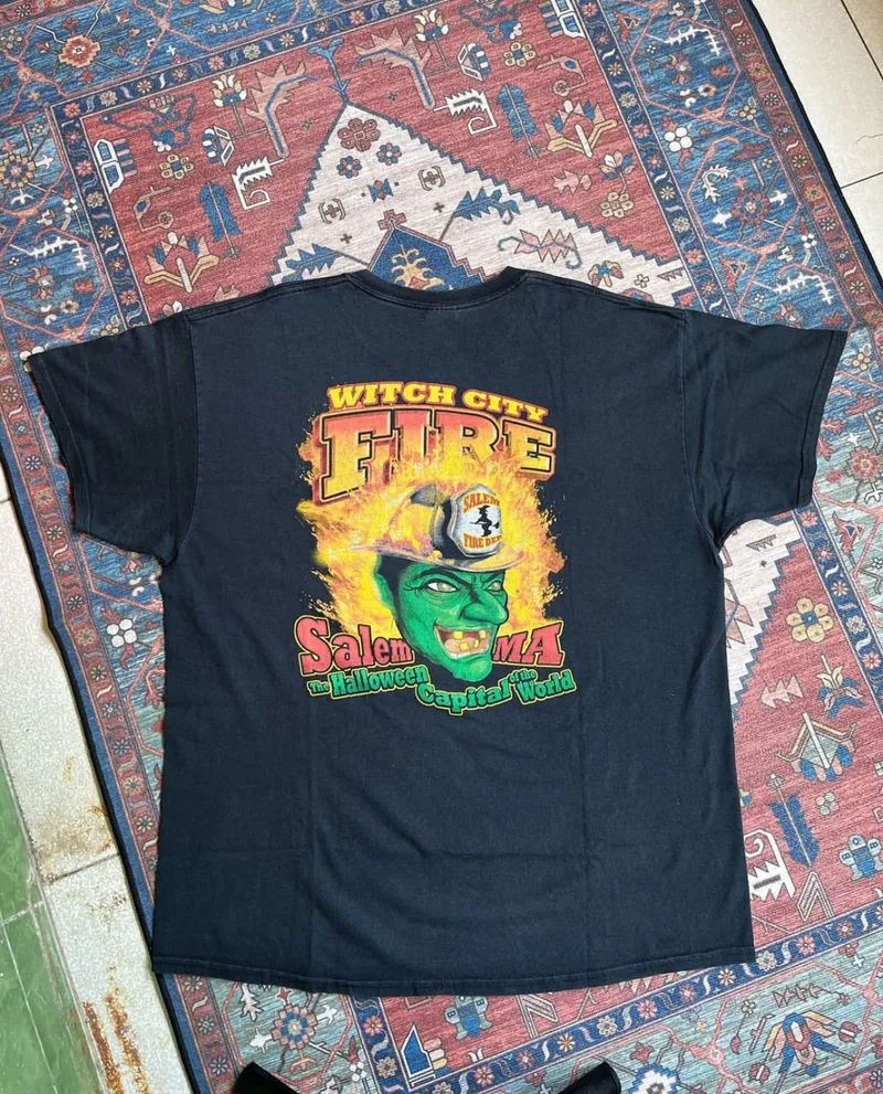 Vintage T-shirt Pria black photo 1