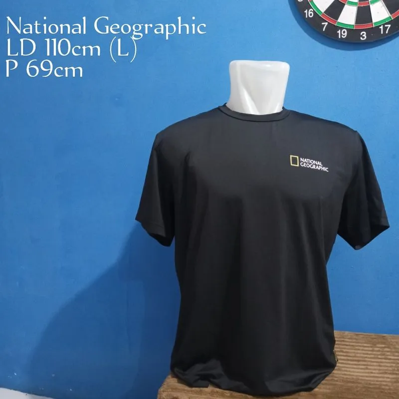 kaos natgeo drifit  photo 1