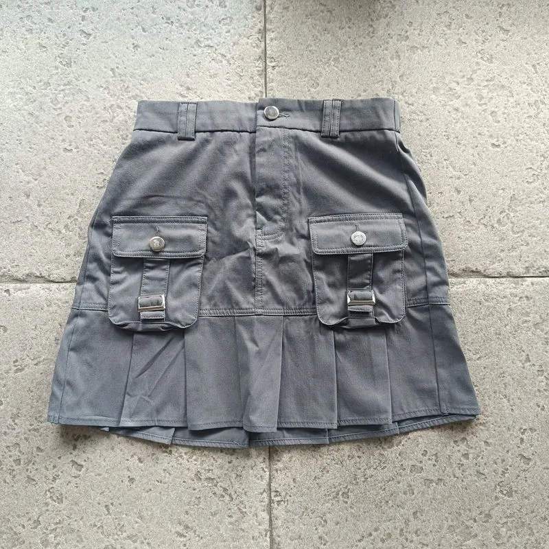 Shein Gray Y2K Skirt photo 1