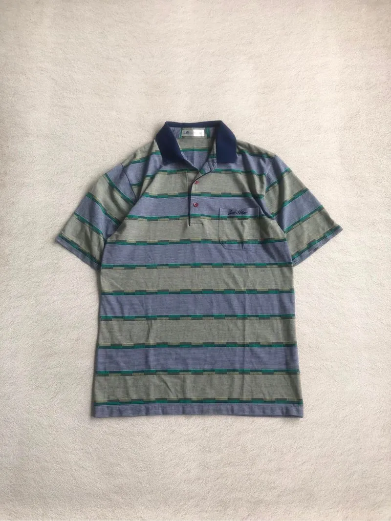 Lark house stripe polo shirt photo 1