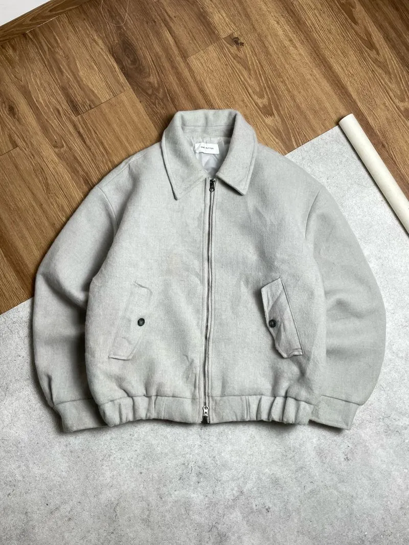 One Button Casual Harington Jacket Wol photo 1