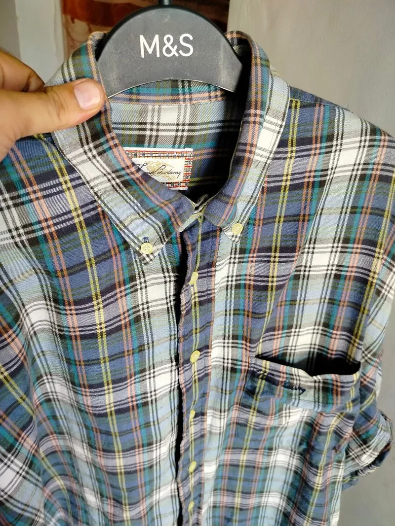 kemeja pria SIZE xXXL Lux Thomas bby photo 1
