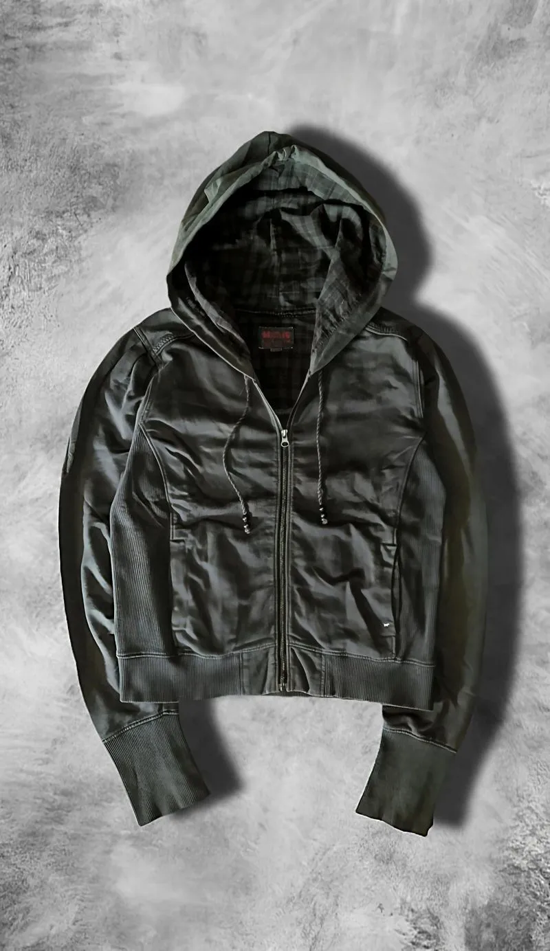 MUSTANG Hoodie Vintage Size M Hijau Army (ada defect) photo 1