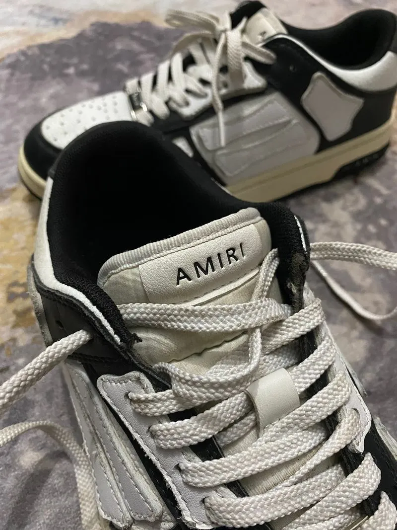 AMIRI Casual Sneakers Pria white black