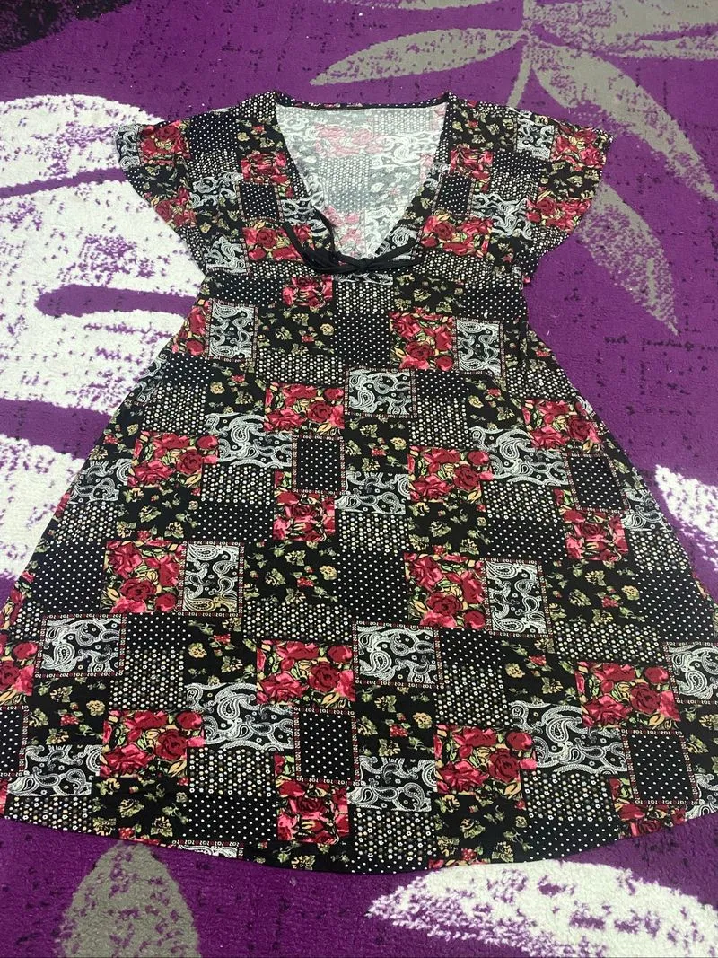 dress vintage bunga photo 1