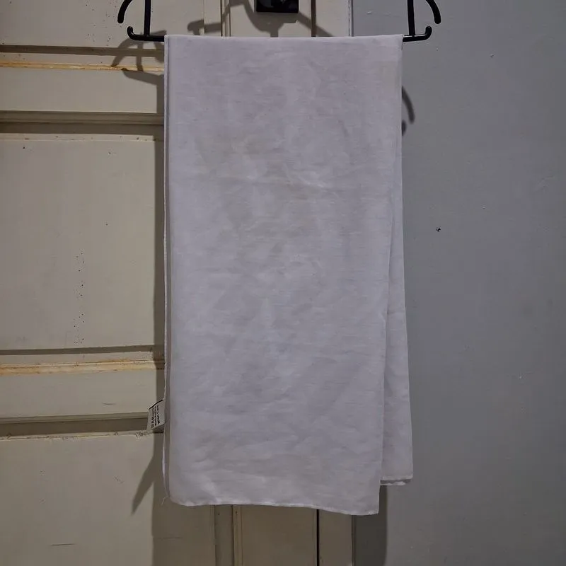 Umama Scarf basic voal hijab putih photo 1