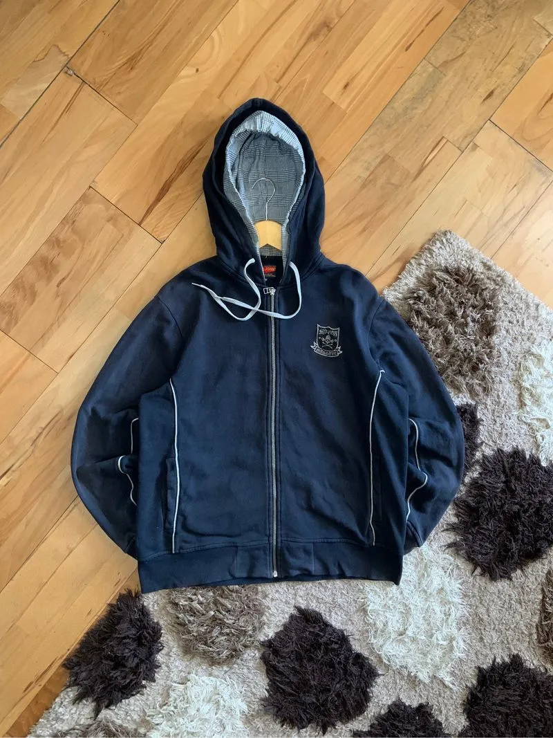 Vintage Zipper Hoodie 90s Big john (double Zipper) photo 1