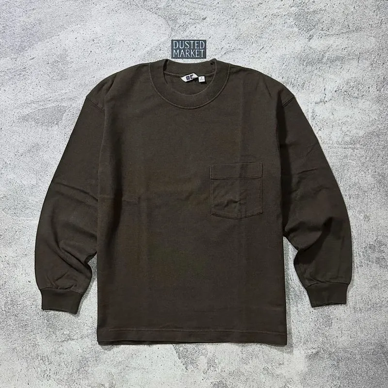 Longsleeve Uniqlo Pocket Brown photo 1