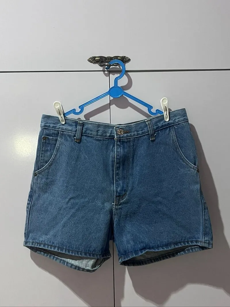 denim shorts photo 1
