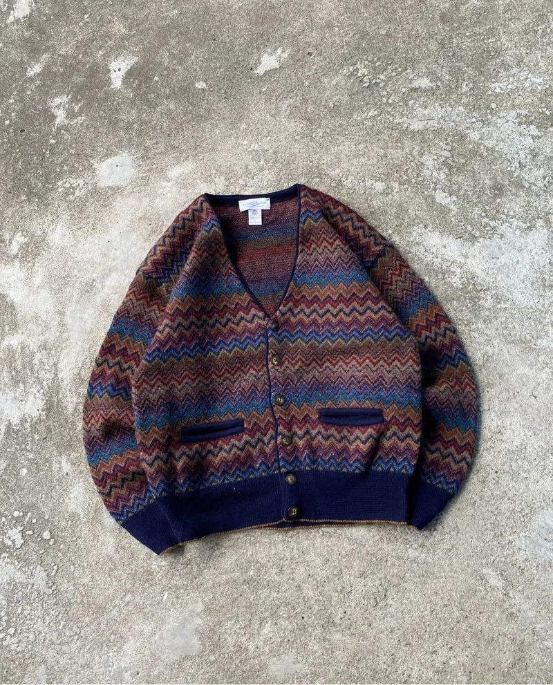 CARDIGAN VINTAGE PATTERN photo 1