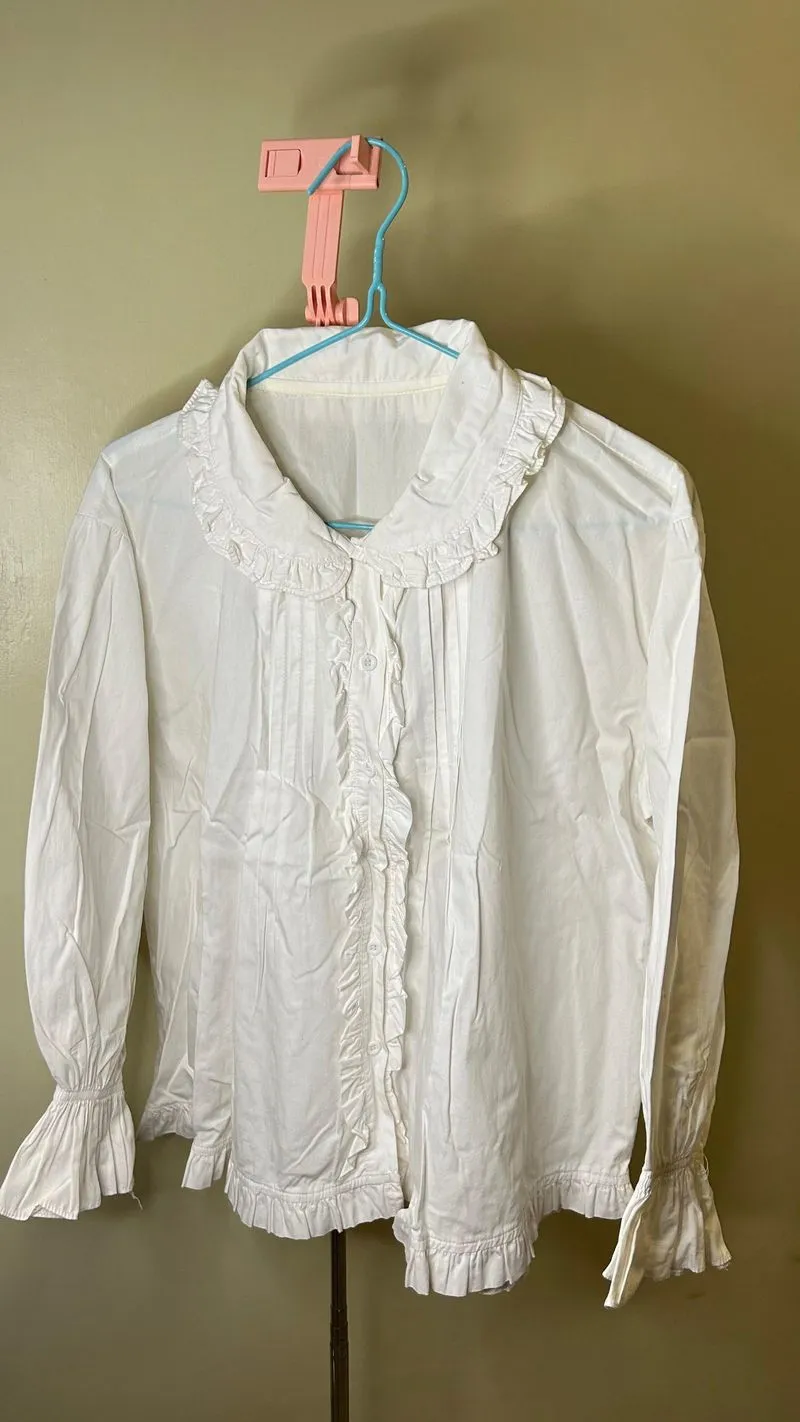 Blouse putih renda photo 1