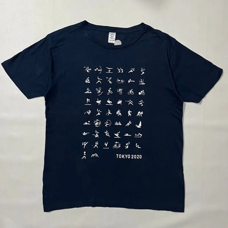 Tokyo 2020 Olympic Sports Graphic Official Merch Cotton Tee  photo 1