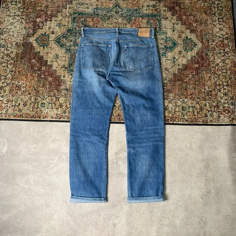 Celana levis big E 501 selvedge  photo 1