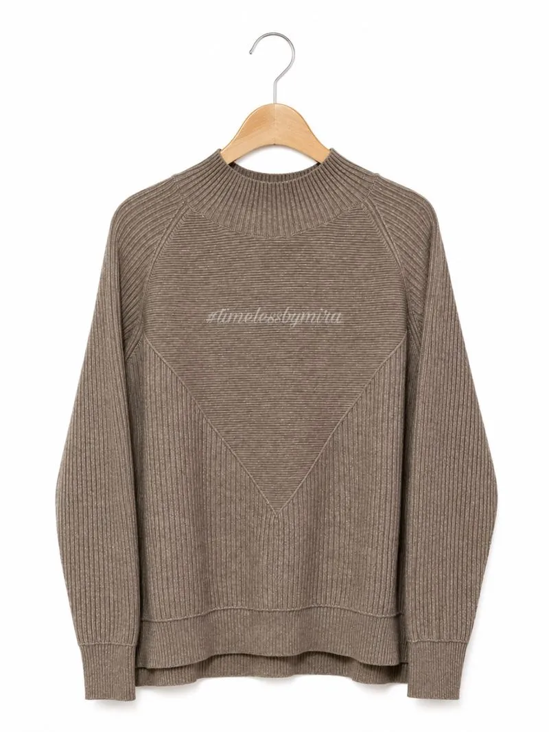 Mocca Ribbed Knit Sweater 🤎 photo 1