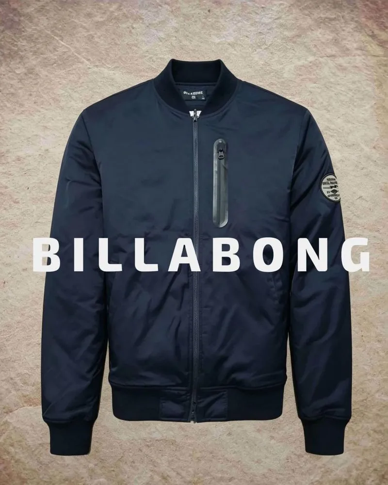 Billabong jaket bomber original second thrift photo 1