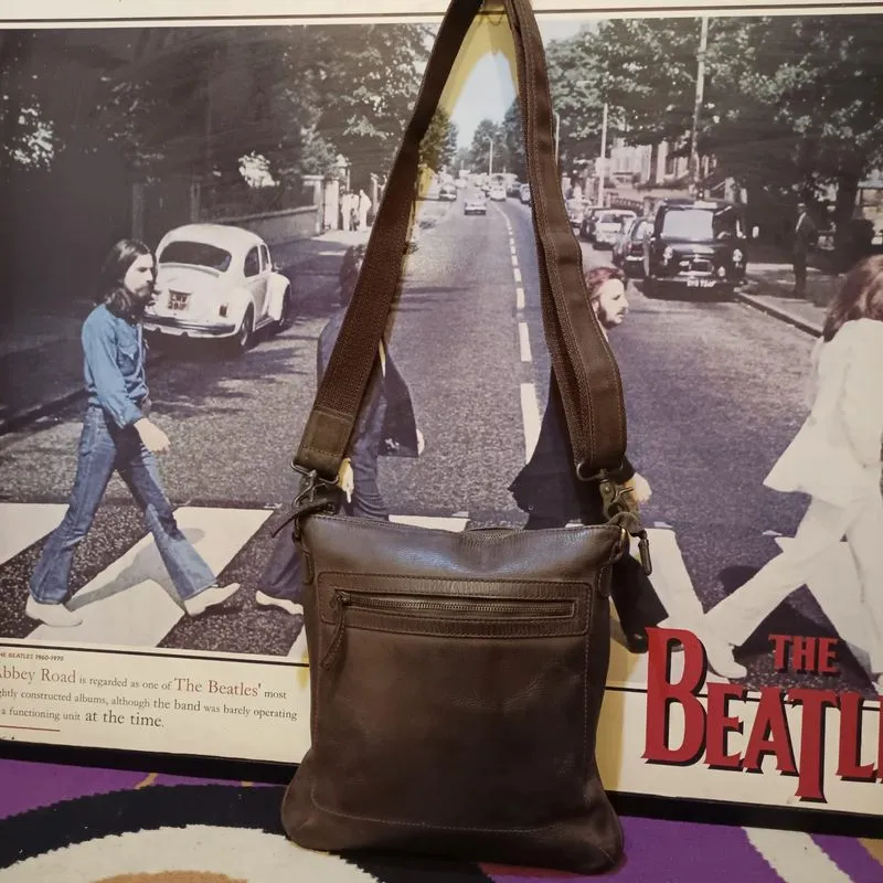 Sling Bag Mans Genuine Leather photo 1