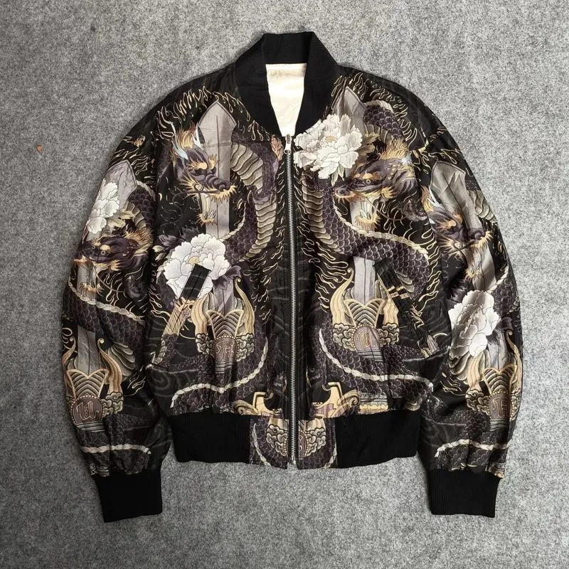 Yoshiyuki konishi ficce uomo souvenir sukajan reversible jac photo 1