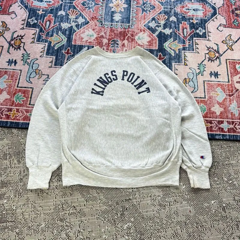 VINTAGE CREWNECK CHAMPION RESERVE WEAVE KINGS POINT, size XL photo 1