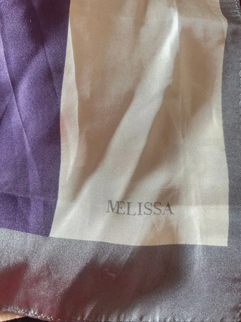 melissa silk scarf photo 1