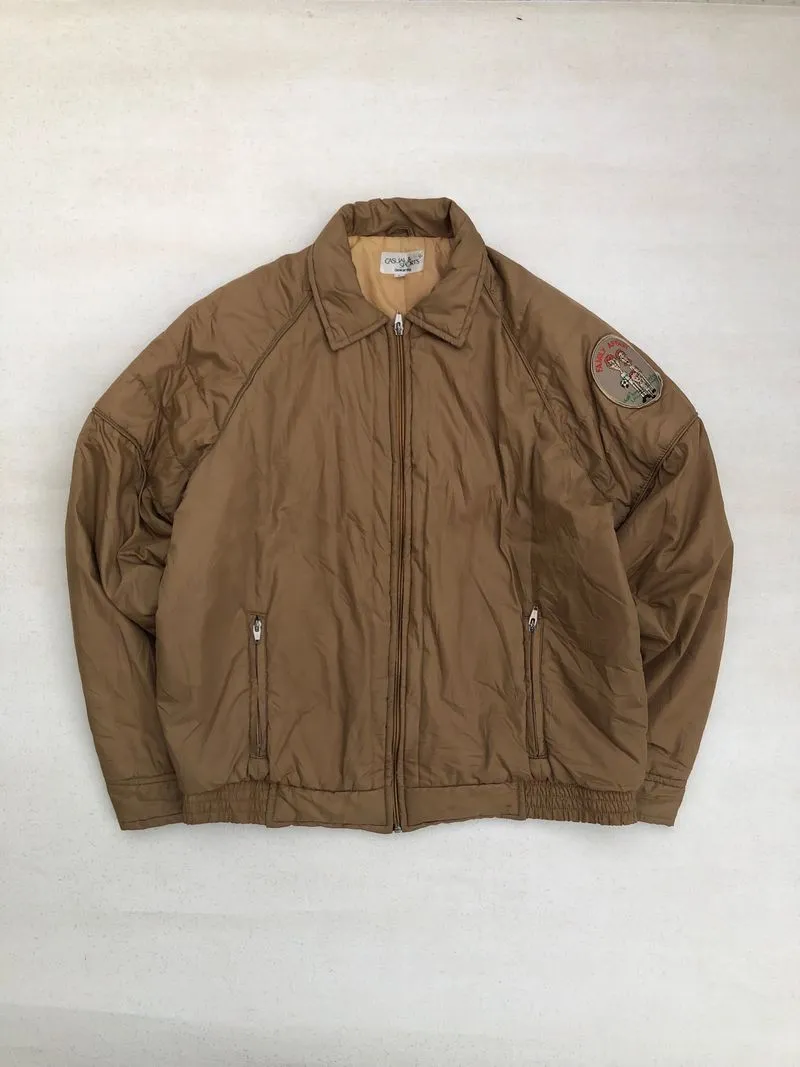 Japanese brand Sportswear Casual Windbreaker Pria brown photo 1