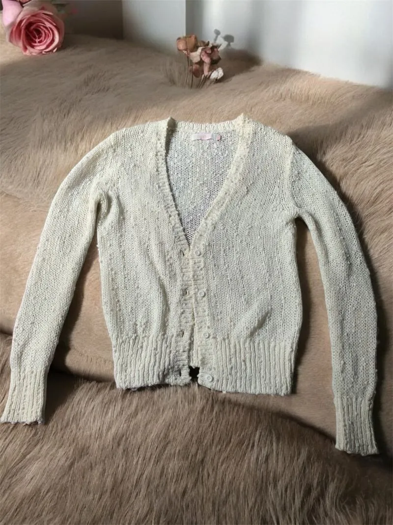 Y2K Blazer Wanita white photo 1
