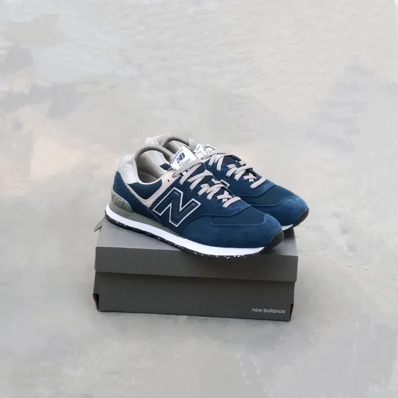 New Balance Sportswear Casual Sneakers Pria navy photo 1