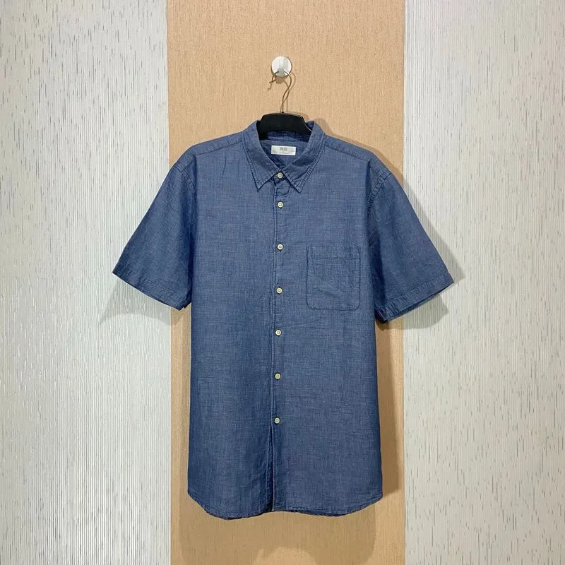 Kemeja Linen UNIQLO Size XL photo 1