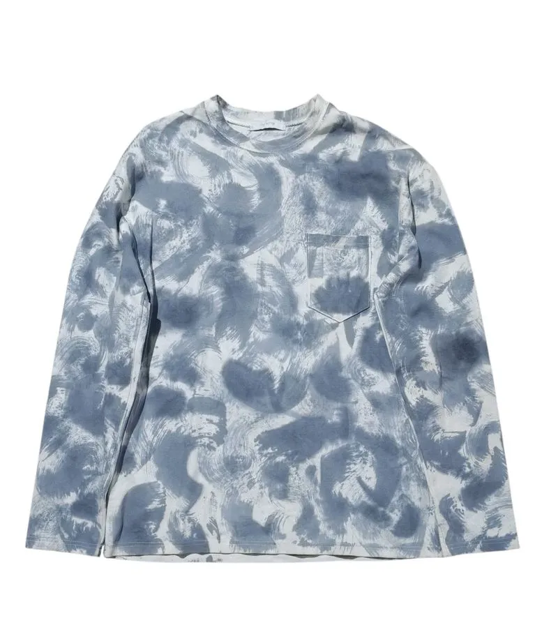 Long sleeve shirt one button tie dye  photo 1