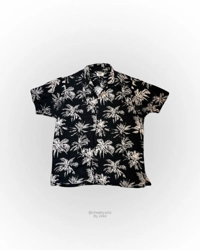 Aloha palm tree shirt kemeja photo 1
