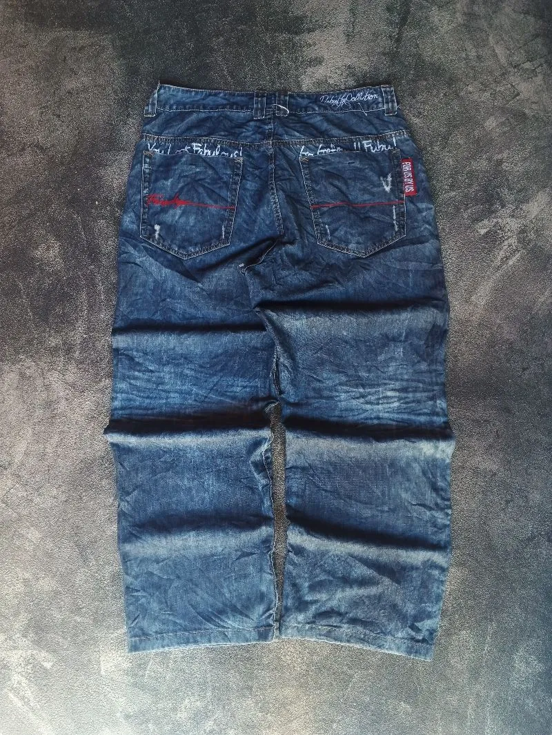 baggy jeans fading Fubu
 photo 1