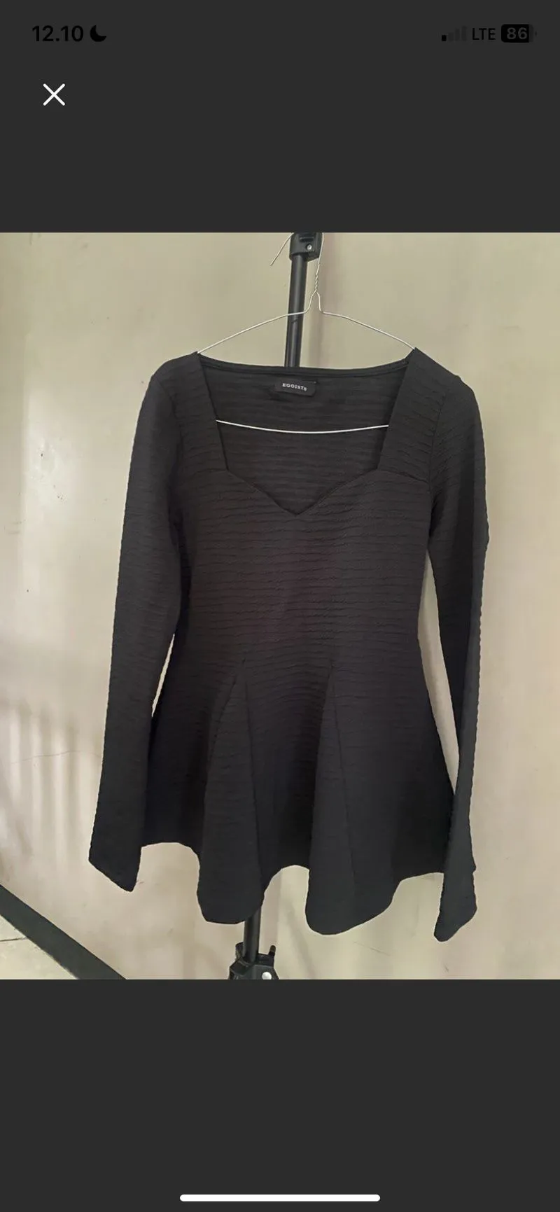 Casual Blouse Wanita black photo 1