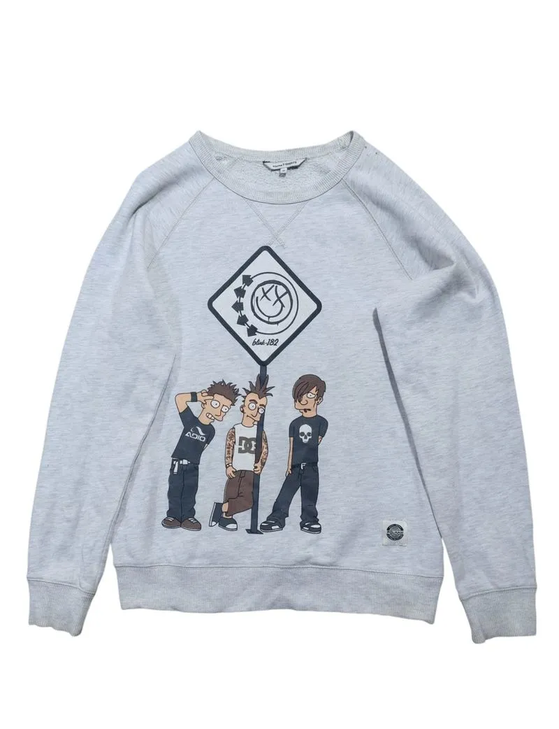 Crewneck topten printed blink182  photo 1