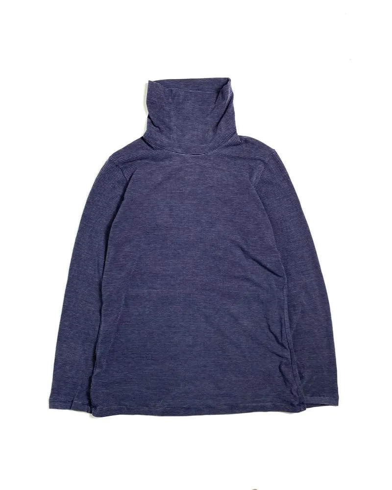 Yohji Yamamoto Stripe Turtle Neck Long Sleeve photo 1