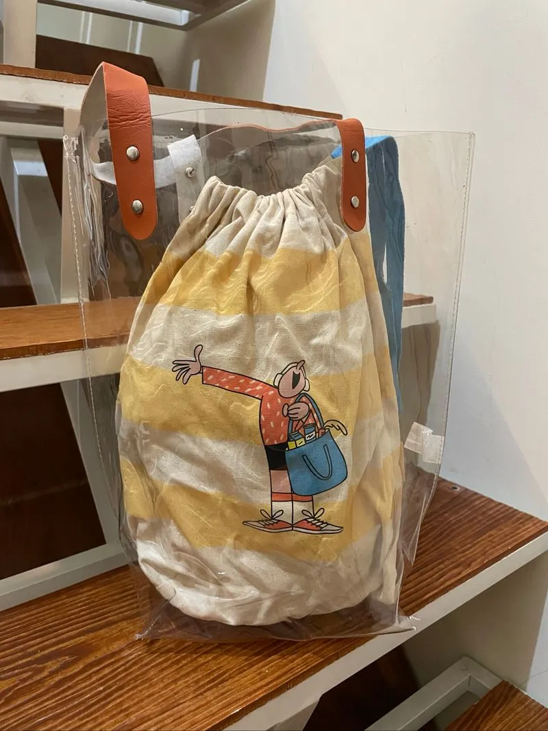 Totte bag PVC + Pouch photo 1