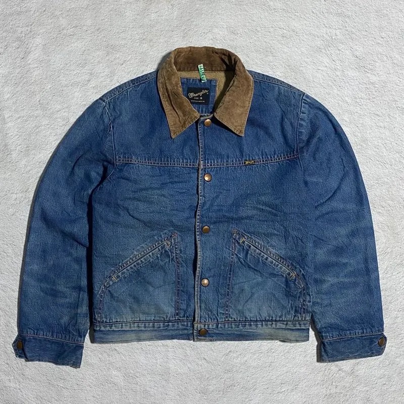 Wrangler Vintage Denim jacket Pria blue photo 1