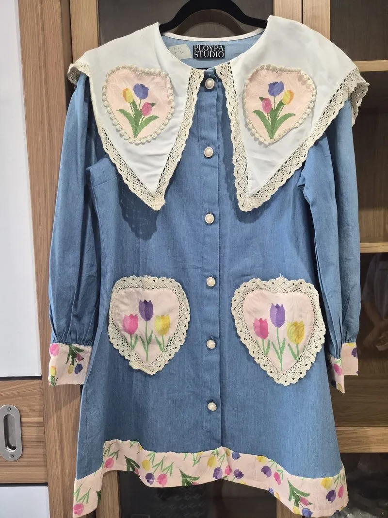 Denim Dress Ploypa Studio photo 1