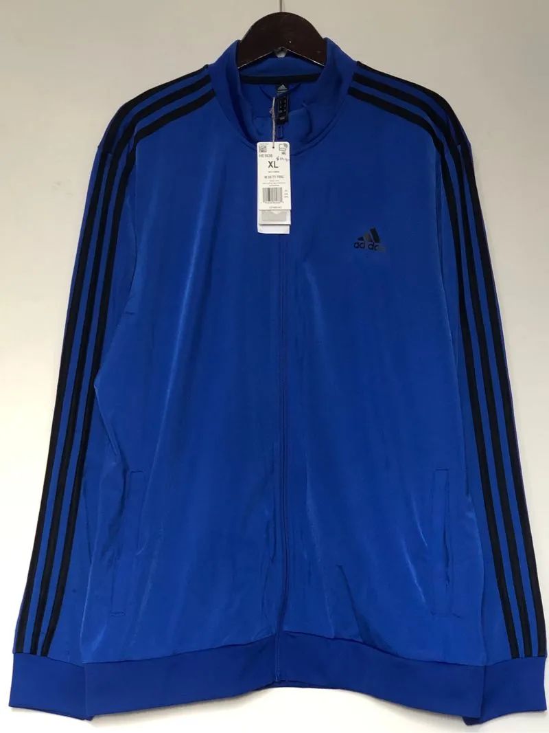 Adidas Essentials Primegreen Tricot Track Jacket Blue/Black photo 1