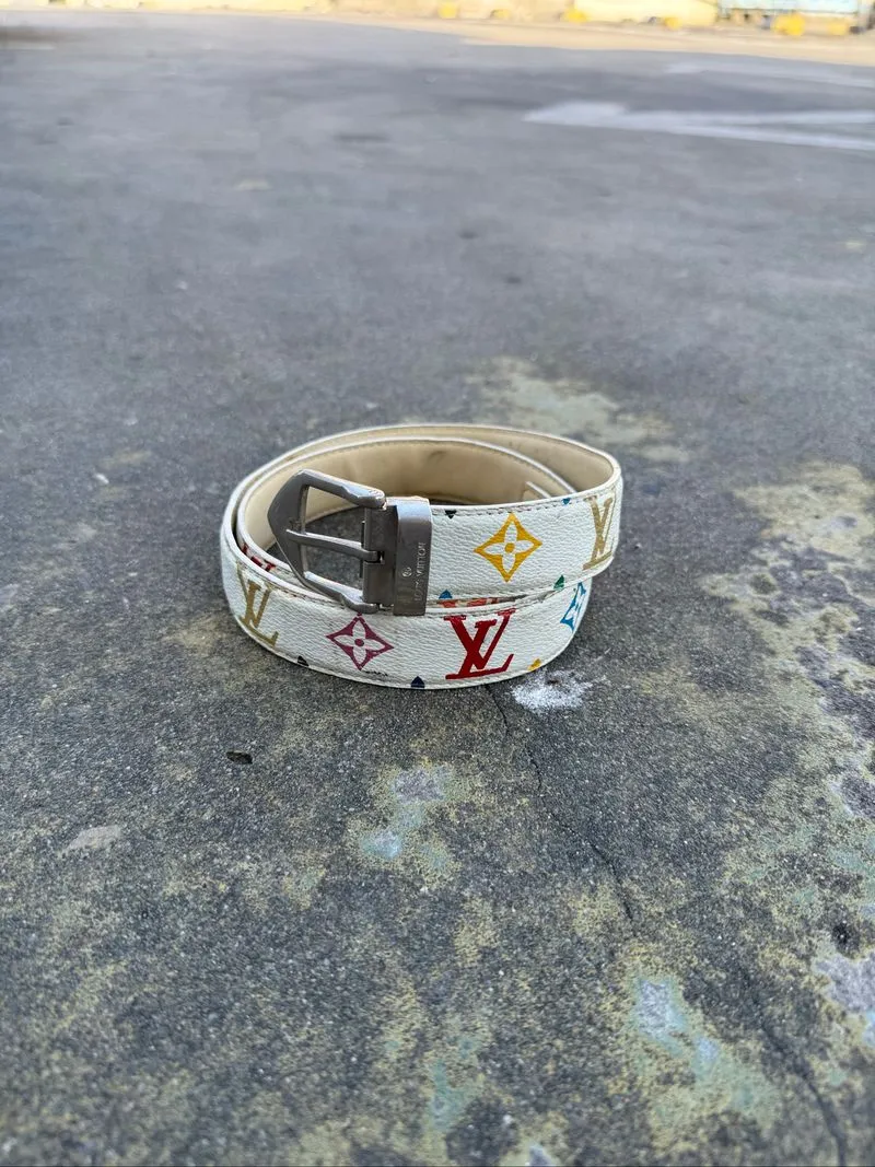 Louis Vuitton Monogram Leather Belt photo 1