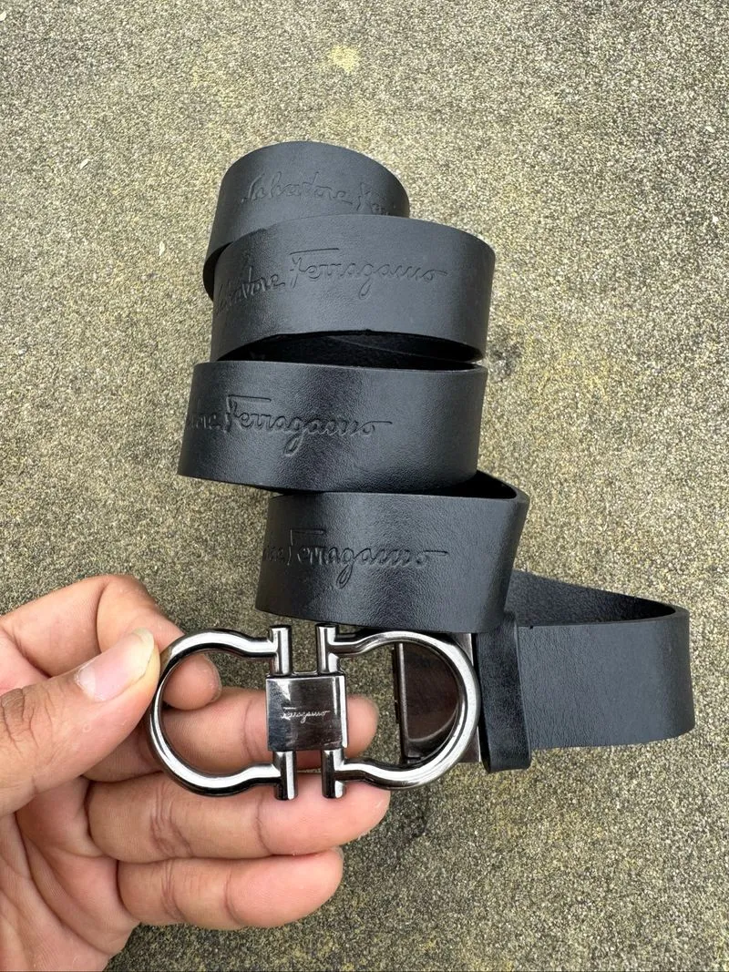 Salvatore Ferragamo Leather Belt photo 1